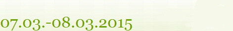 07.03.-08.03.2015