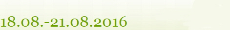 18.08.-21.08.2016