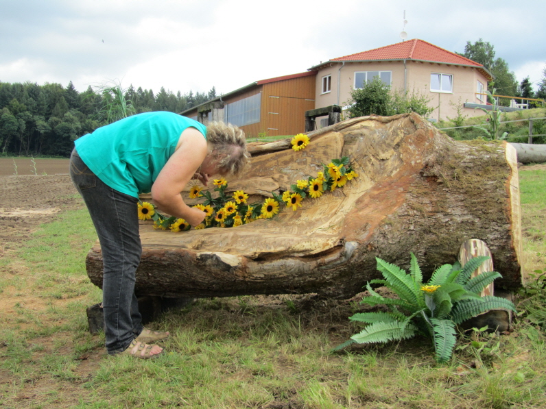 Andrea in Ihrem Element