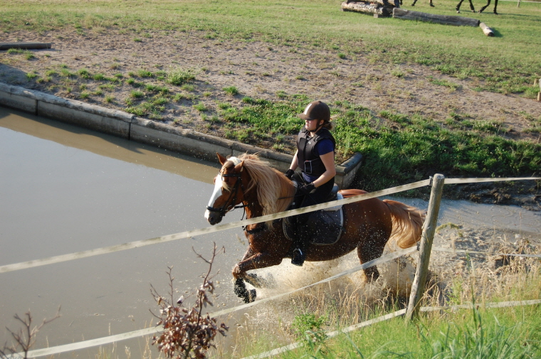 Sichtlich Spa machte der Wasserdurchritt diesem Paar