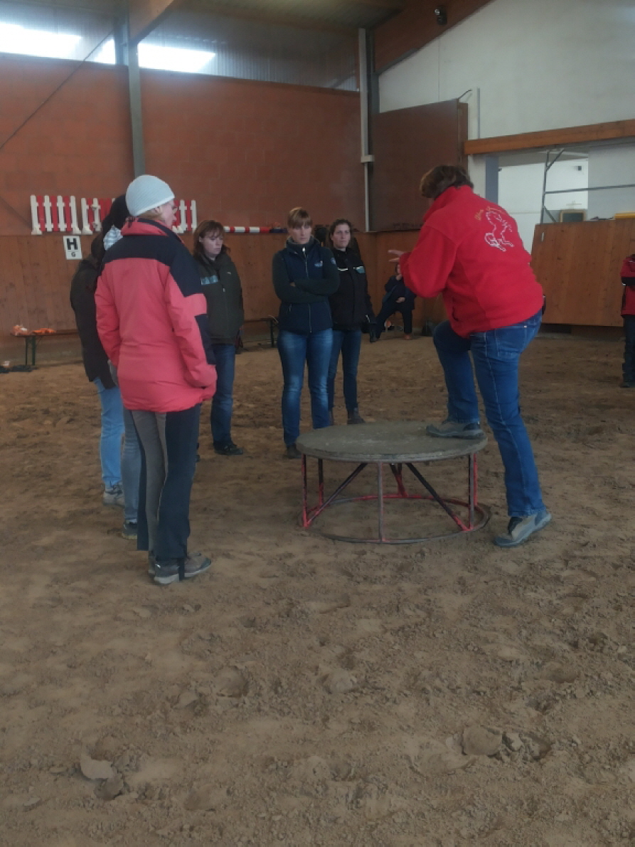 Uwe Theorie am Podest