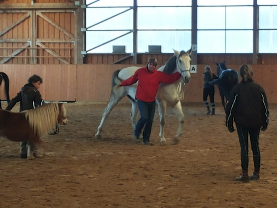 Uwe und Ramiro beim Biegen